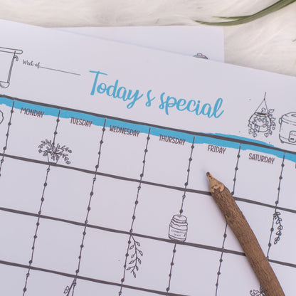 Weekly Meal Planner Pad – Simplify Meal Prep and Stay Organized