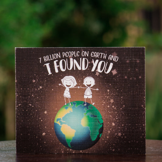 I Found You - Romantic Greeting Card for Special Occasions