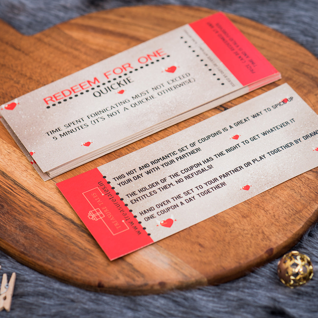 Spicy Love Coupons – Romantic and Fun Gift for Couples