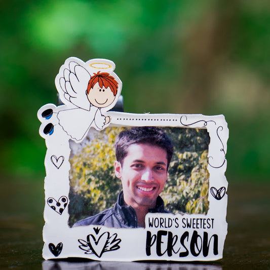 World's Sweetest Person - Personalized Magnet