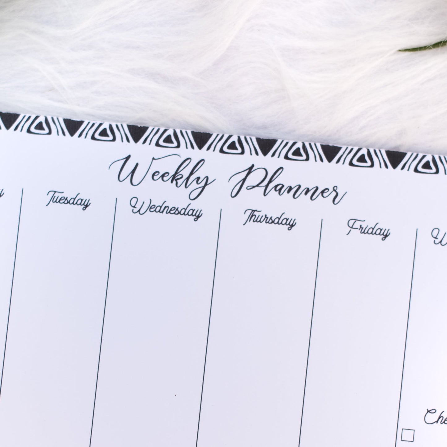 Weekly Planner Notepad – Make This Week Matter