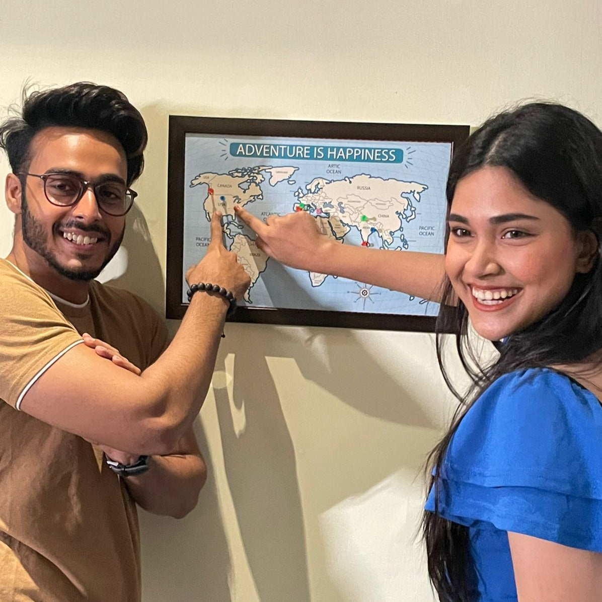Travel-Lovers Frame | Gift for travel lovers