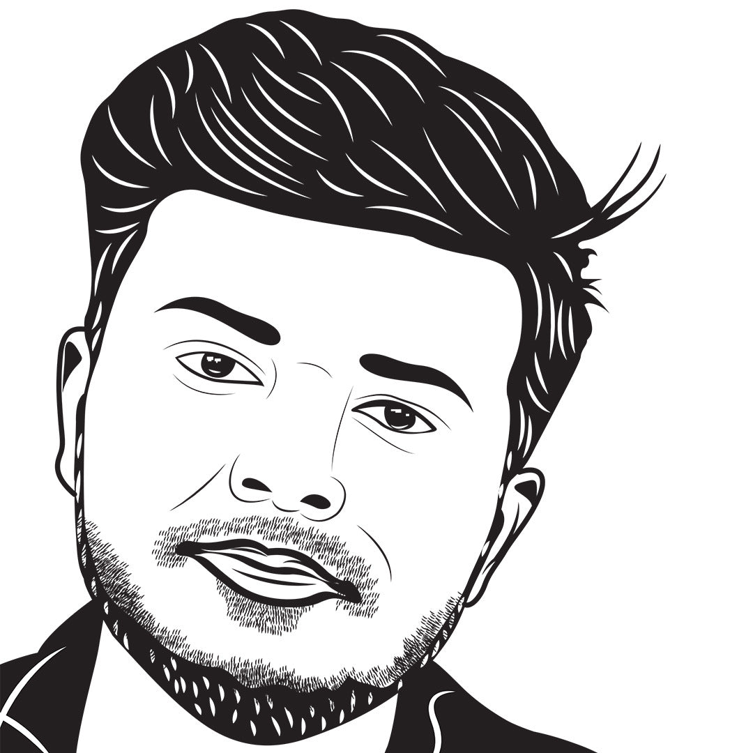 Custom Portrait Drawing for Personalized Birthday Personalize gift and Party