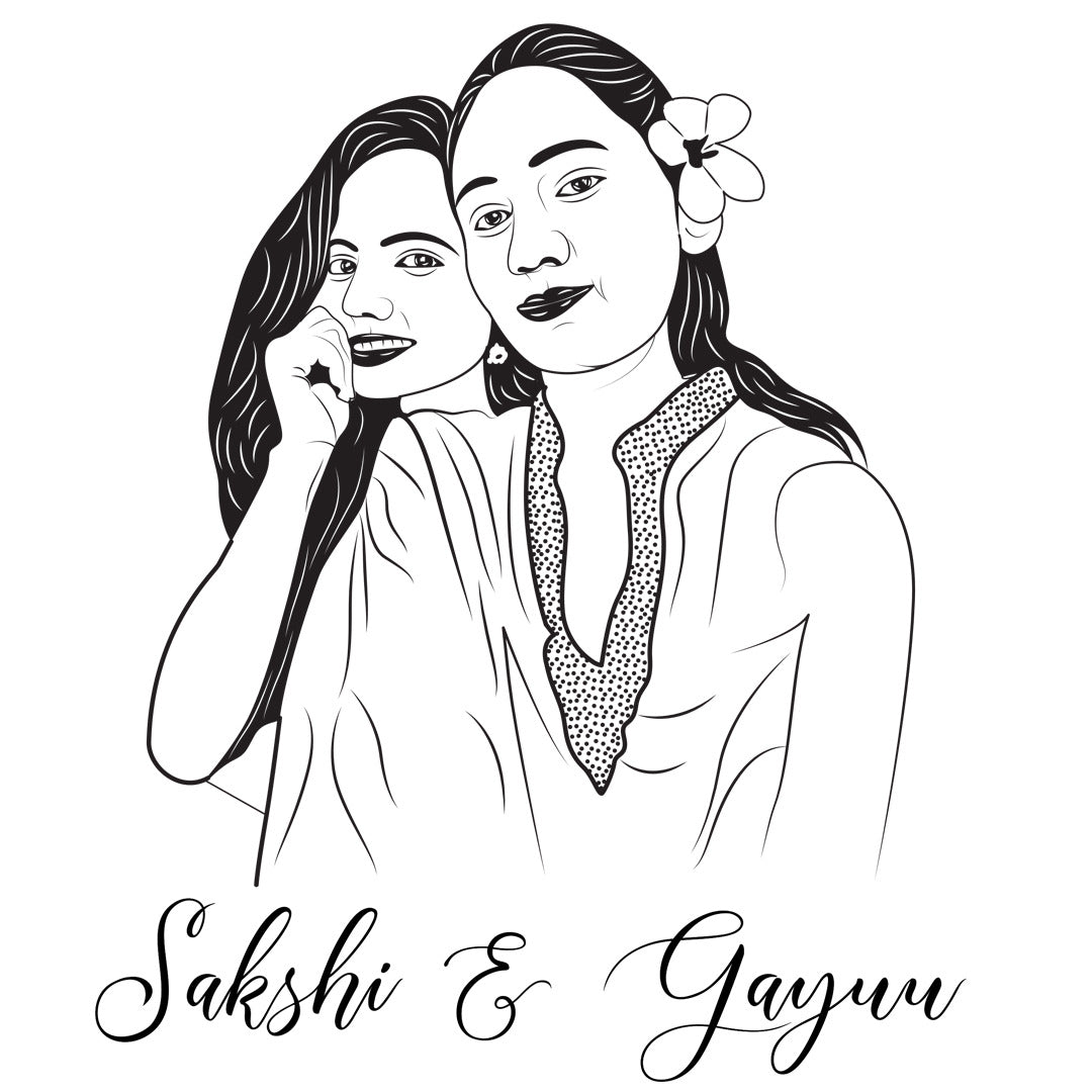 Custom Portrait Drawing for Personalized Birthday Personalize gift and Party
