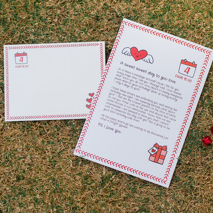 Birthday Countdown Love Letters – 7-Day Romantic Countdown Surprise Gift